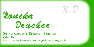 monika drucker business card
